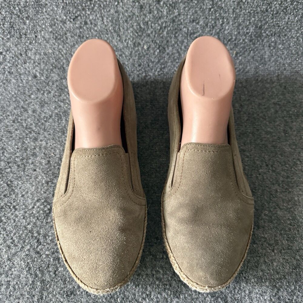 Paul Green Beige Suede Slip-On Flats Lightweight Round Toe Women's US 5.5